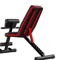 TOPKO Banc de Musculation Pliant Réglable Populaire pour Exercices à Domicile, Chaise Haltère d'Abdominaux, Ensemble Complet