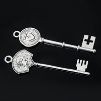 Pendentif Clé Géante Resident Evil, Armure de Soldat Rétro, Porte-clés Cthulhu Octopus pour Bijoux de Cosplay