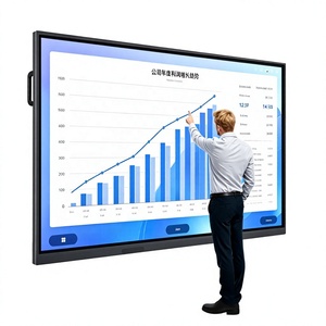 หน้าจอแสดงผล LCD ความละเอียดสูง Hiseeview ขนาด 55 65 75 86 98 110 นิ้ว สำหรับโรงเรียน  หน้าจอสัมผัส  กระดานไวท์บอร์ดอัจฉริยะ  กระดานอัจฉริยะแบบอินเทอร์แอคทีฟ - Product Image 6