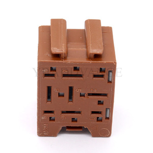 工場カスタマイズブラウンカラー9ピンソケット自動車用コネクタリレー端子付き - Product Image 1