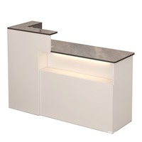 Comptoir de caisse et de réception multifonctionnel pour les magasins de vêtements, les boutiques pour femmes, les salons de beauté - Design moderne et simple