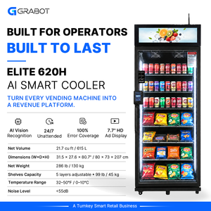 Máquina Expendedora Inteligente de Snacks con Pago por Tarjeta y Cámara IA, Nueva Máquina Expendedora para Gimnasios, Máquina Expendedora de Jugos y Refrescos, Enfriador Inteligente con Cámara - Product Image 3
