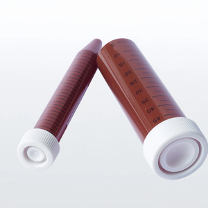 Tube centrifuge en PP brun pour la protection des échantillons sensibles à la lumière, bloquant 100 % des rayons UV, tube centrifuge 12 500 RCF - Product Image 5