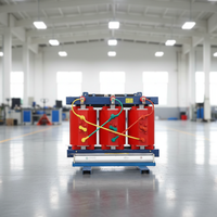 Transformateur électrique Ganzhong Jiangxi SCB12/14 triphasé 50Hz, transformateur sec à trois bobines, 440V/380V/400V 11kV, transformateur de puissance industriel