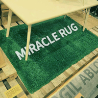 Tapis Miracle Personnalisé Couleur Vert Solide Rectangle Rembourrage Tapis Tufté Prix Lowes Grands Tapis Personnalisés