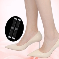 Sangles de chaussures élastiques pratiques détachables transparentes pour femmes talons hauts accessoires de lacet Anti-lâche sangles de cheville