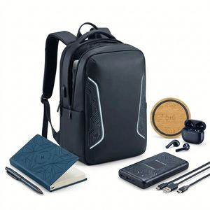 Set de Regalo Personalizado para Empleados, Set de Bienvenida Empresarial, Cuaderno, Mochila, Posavasos, Banco de Energía, Personalizado OEM - Product Image 3