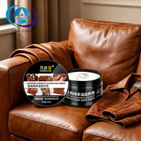 Daan Premium Umweltfreundliche 100g Mehrfarbige Schaföl-Lederpflegecreme für Schuhe, Taschen und Sofas