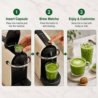 Prix Compétitif Capsules de Matcha Compatibles Nespresso Faible MOQ Étiquette Personnalisée Normes US EU Vente en Gros Fournisseur Direct Usine