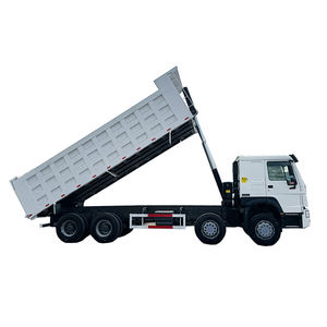 Camion benne basculante Sinotruk HOWO d'occasion à bas prix, moteur Weichai, 12 roues, 8X4, 371 CV, pour le transport minier lourd - Product Image 3