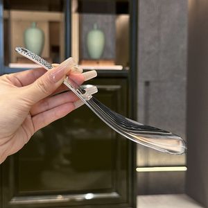 Stainless Steel Patterned <b>Serving</b> <b>Spoon</b> Rice <b>Spoon</b> Durable Modern Design Party Use - Product Image 4