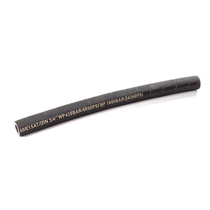 Tuyau hydraulique haute pression 19 mm 3/4"~2" 4SP 4SH R9 <span class=keywords><strong>R12</strong></span> R13 R15 pour machines de construction, tuyau hydraulique en caoutchouc spiralé à 4 vitesses - Product Image 2