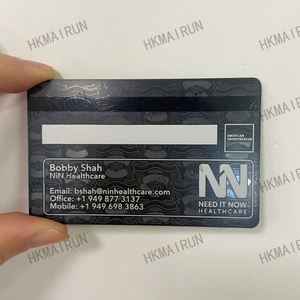 Tarjetas Metálicas de Acero Inoxidable de la Mejor Calidad, Fabricadas en China, Regalos VIP para Empresas, para Grabar - Product Image 2