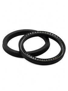 Sello de Pistón Energizado por Resorte de PTFE Estándar con Resorte Cantilever Tipo U, Sello Universal para Cilindros Hidráulicos - Product Image 1