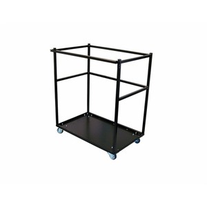 Transport <b>Cart</b> For 5 Standing Tables KKT <b>Storage</b> <b>Cart</b> With Wheels And Shelf - Product Image 1