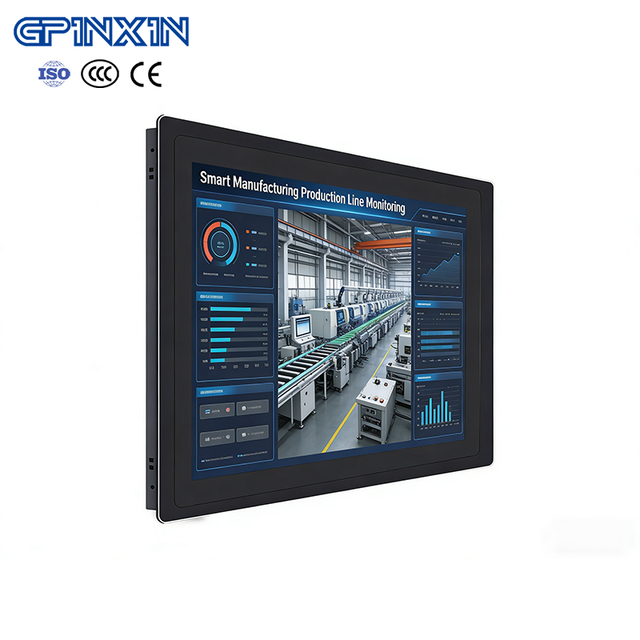 10 15 19 21 27 Inch Industrial Touch PC - IP65 Embedded HD MI LCD Control Panel, Customizable OEM/ODM for Smart Manufacturing