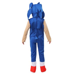 Venta caliente niños Tv y película personaje Cosplay mono con tocado <span class=keywords><strong>Sonic</strong></span> disfraces <span class=keywords><strong>de</strong></span> Halloween para niños - Product Image 2