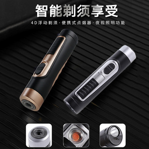 Rasoir électrique WJ-6898, 15,5 cm, mini rasoir portable rechargeable par USB pour homme - Product Image 3