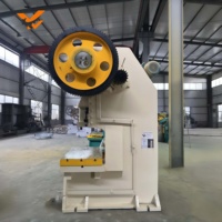 Presse à poinçonner industrielle à table fixe ouverte haute performance J21-160T avec moteur central