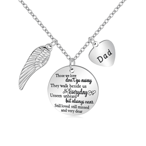 Joycuff Personnalisé 316 Bijoux En Acier Inoxydable Collier Pour Grand-Mère <span class=keywords><strong>Maman</strong></span> <span class=keywords><strong>Papa</strong></span> Soeur - Product Image 5