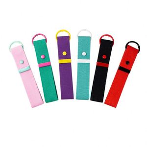 พวงกุญแจผ้าพิมพ์ลายสกรีนปักลายพร้อมโลโก้สีตามสั่ง สำหรับของขวัญ - Product Image 1