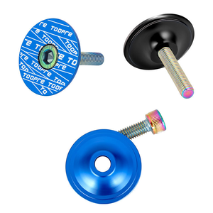 Couvercle <span class=keywords><strong>de</strong></span> tige <span class=keywords><strong>de</strong></span> vélo <span class=keywords><strong>de</strong></span> route pliant en alliage 13053 avec boulon <span class=keywords><strong>bouchon</strong></span> <span class=keywords><strong>de</strong></span> tige <span class=keywords><strong>de</strong></span> vélo <span class=keywords><strong>de</strong></span> route <span class=keywords><strong>vtt</strong></span> - Product Image 1