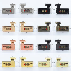 ओएम विशेष बैग पार्ट्स सामान जस्ता मिश्र धातु 25 मिमी 3 अंकों का संयोजन लॉक सामान सामान सूटकेस बैग के लिए टिकाऊ सुरक्षित यात्रा लॉक - Product Image 5