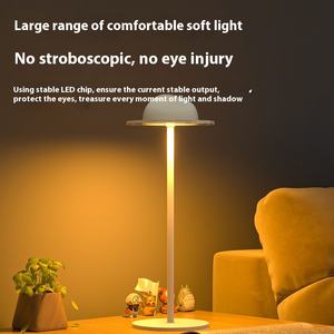 Nueva Lámpara de Mesa con Forma de Sombrero, Lámpara Planet, Luz Nocturna RGB Recargable, Lámpara de Noche Creativa de Alta Gama para Habitación de Juegos - Product Image 1