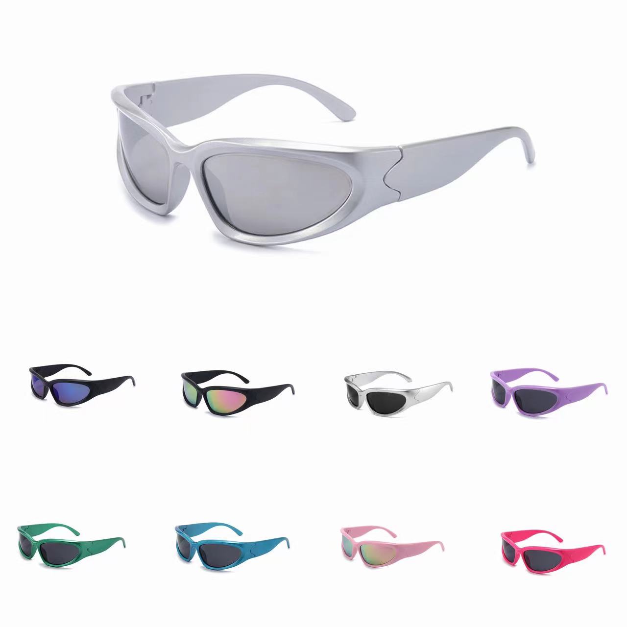2023 Wrap around Fashion Sunglasses - Vintage Y2K Style