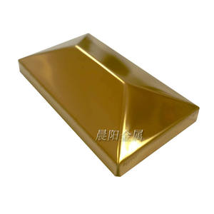 Accessoires modernes en acier inoxydable 304 pour portes intérieures de villas et hôtels, pour entrées non standard, en forme de fleur, de pyramide, de carré ou d'étoile - Product Image 2