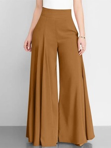 Pantaloni larghi alla moda a vita alta per le donne eleganti <span class=keywords><strong>Casual</strong></span> da ufficio larghi larghi pantaloni lunghi nuovi <span class=keywords><strong>abbigliamento</strong></span> da <span class=keywords><strong>donna</strong></span> <span class=keywords><strong>primavera</strong></span> autunno - Product Image 6