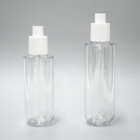 Botol Semprot Pompa PETG Transparan 100ml untuk Sablon, untuk Serum Perawatan Kulit, Toner Makeup, Lotion, Minyak Esensial, Parfum