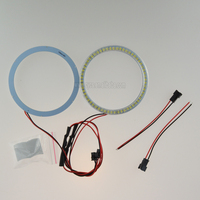 Pièces de véhicule, autres accessoires d'éclairage automobile, anneaux halo SMD 3528 de 100 mm, 115 mm, 126 mm, 145 mm, 106 mm, phares LED Angel Eyes pour voiture