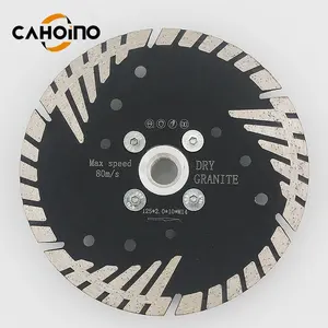 Hot Sell 5 Inch 125 MM Triangular Wave Type Diamond Saw Blade For Concrete Granite Stone