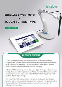 जल गुणवत्ता विश्लेषण DOA-W-PI2 लिए ब्लूटूथ के साथ ब्लूटूथ और आईट कनेक्टिविटी के साथ टचस्क्रीन भंग ऑक्सीजन मीटर - Product Image 3