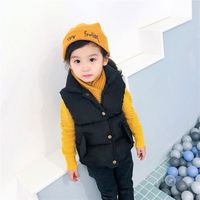 Chaleco Acolchado para Bebé, Impermeable y Cortavientos, 100% Poliéster, Diseño Acolchado Cálido y Ligero, Ropa Exterior para Niños Pequeños, Venta al Por Mayor