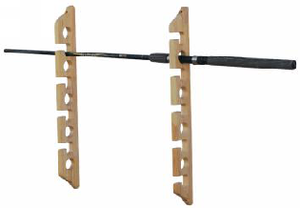 Kpytomoa — étagère <span class=keywords><strong>à</strong></span> <span class=keywords><strong>plafond</strong></span> horizontale en pin massif, pour <span class=keywords><strong>rangement</strong></span> de <span class=keywords><strong>canne</strong></span> <span class=keywords><strong>à</strong></span> <span class=keywords><strong>pêche</strong></span>, 9 cannes - Product Image 2