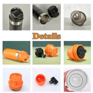 กระติกน้ำสุญญากาศสแตนเลสขนาด 16 ออนซ์ 450 มล. พร้อมฝาปิด - Product Image 4