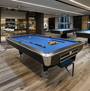 En stock : Système de retour de balles <span class=keywords><strong>8</strong></span> et 9 pour tables de <span class=keywords><strong>billard</strong></span> et de snooker, en bois massif, 8FT et 9FT, pour usage commercial, en promotion - Product Image 1