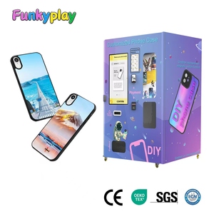 Funkyplay nhỏ gọn tự phục vụ trường hợp điện thoại Dispenser với tùy chỉnh in ấn cho các sự kiện - Product Image 3