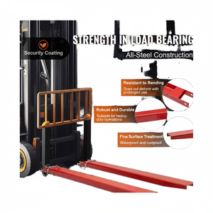 Accessori per carrelli elevatori in acciaio al carbonio per carichi pesanti "lunghezza 4.5" larghezza forcella per Pallet modello di carrello elevatore modello D0100HADBUW - Product Image 1