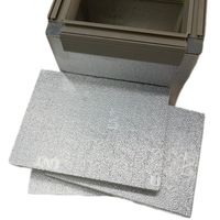 Panneaux de conduits pré-isolés en mousse PU de 20 mm avec feuille d'aluminium de 60 microns, système de ventilation en polyuréthane UNT, conduits d'air pour système HVAC