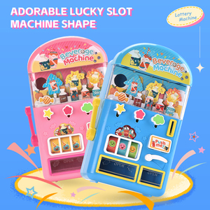 2023 Bán Buôn Xổ Số Arcade Trò Chơi Máy Nhựa Vui Mini May Mắn Khe Cắm Xổ Số Arcade Trò Chơi Máy Đồ Chơi Cho Trẻ Em - Product Image 3