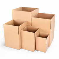 Boîte en carton ondulé écologique réutilisable avec logo personnalisé, impression offset, pour l'expédition et l'utilisation professionnelle