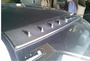 Para el nuevo Infiniti Q50 2018, fibra de carbono modificada de aleta de tiburón/ala superior <span class=keywords><strong>Evo</strong></span> con viga de refuerzo de parachoques de escape - Product Image 3