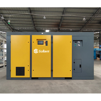 Compresseur de sécheur d'air intégré, 110 kW 150 CFM, conception tout-en-un pour gagner de la place dans l'atelier
