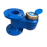 DN65 Vertical Type Mechanical Cold Hot Water Meter Flange