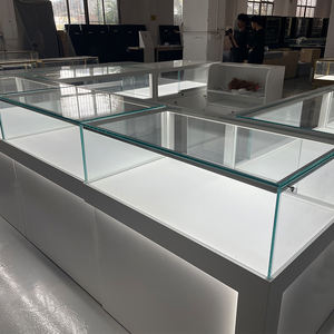 Vitrine de présentation de montres et de bijoux en acier inoxydable doré moderne, fabrication SUNDO, vente en gros, logo personnalisé pour boutique - Product Image 4