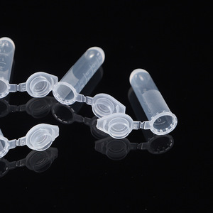 Yuan Yi Centrifuge <b>Tubes</b> Transparent <b>Plastic</b> Graduated With Cap For Laboratory Use - Product Image 1