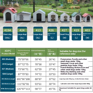 Chó nhà nhựa chất lượng tốt, chống thấm nước, cách âm, bán chạy, dùng được bốn mùa ngoài trời - Product Image 6